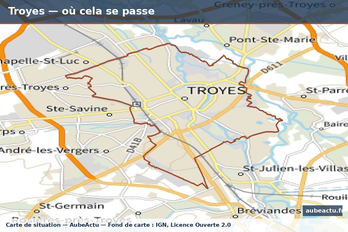 Troyes — où cela se passe