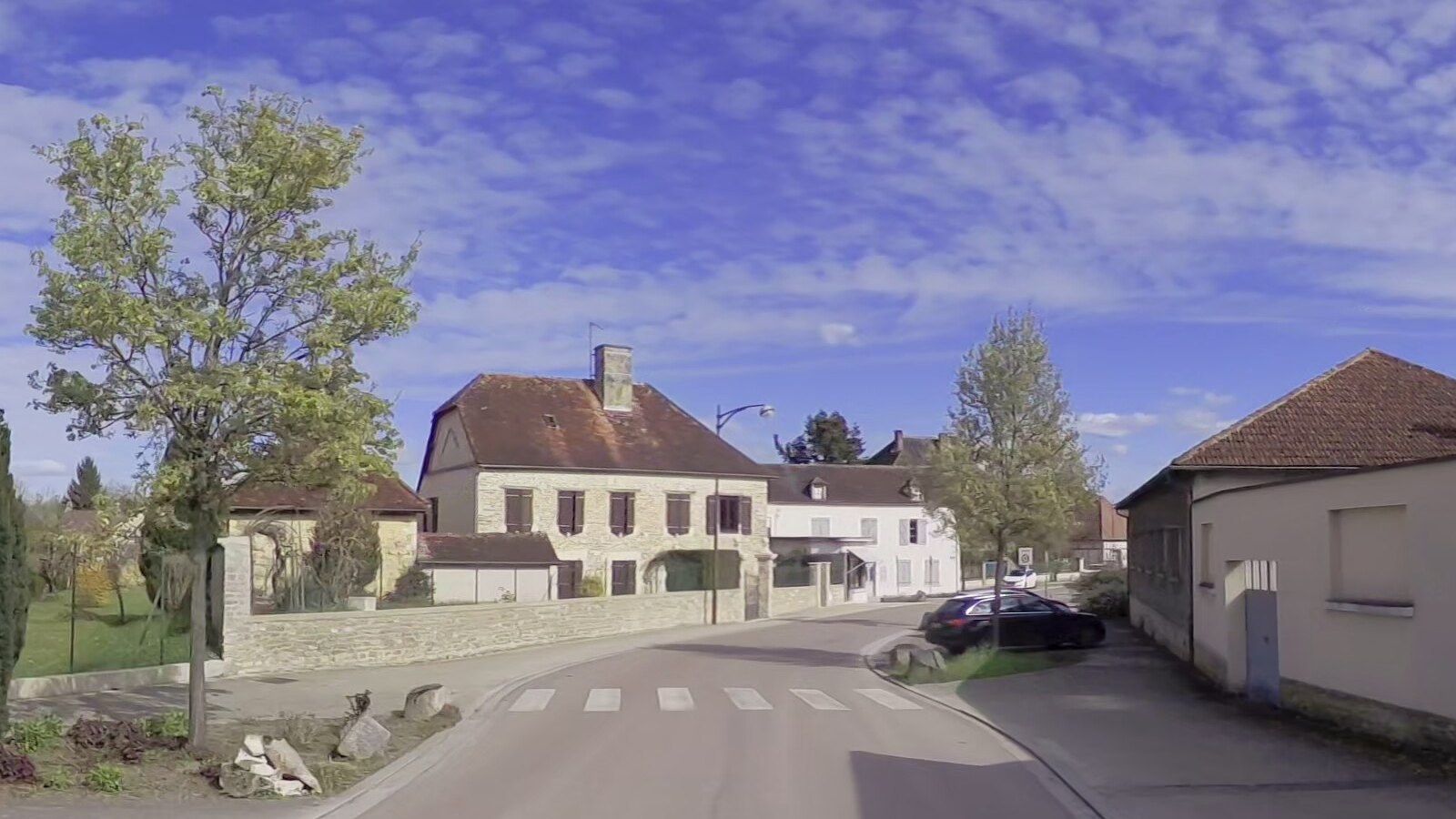 Vue de rue à Chaource