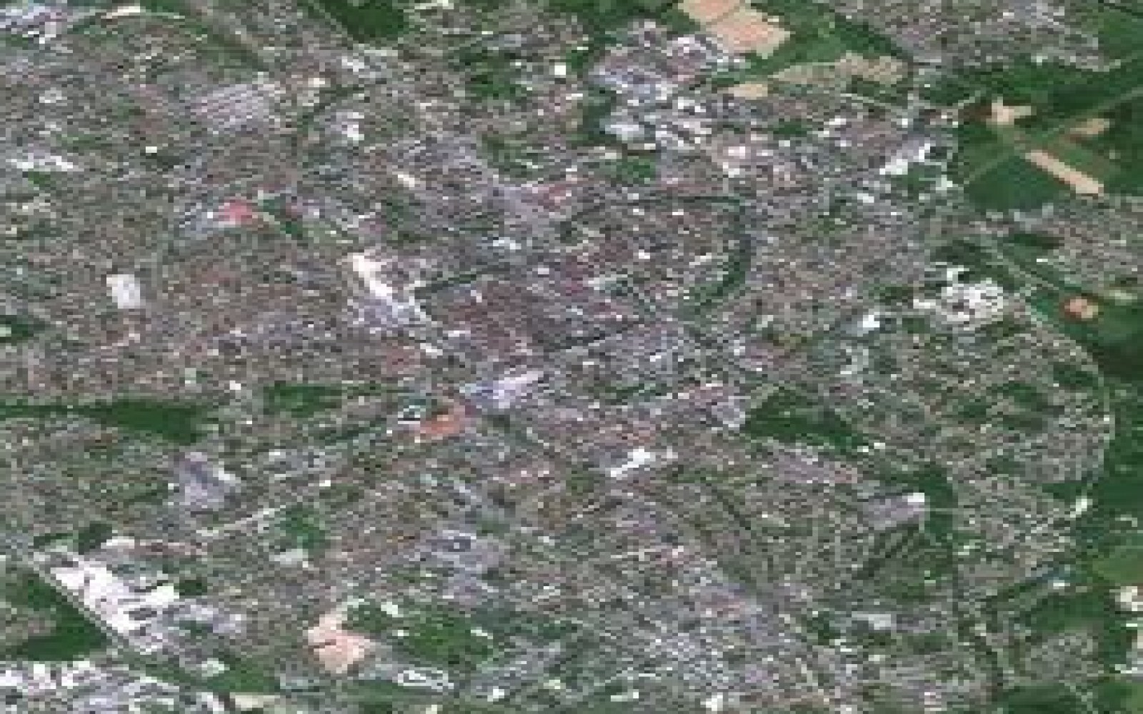 Vue aérienne de Troyes
