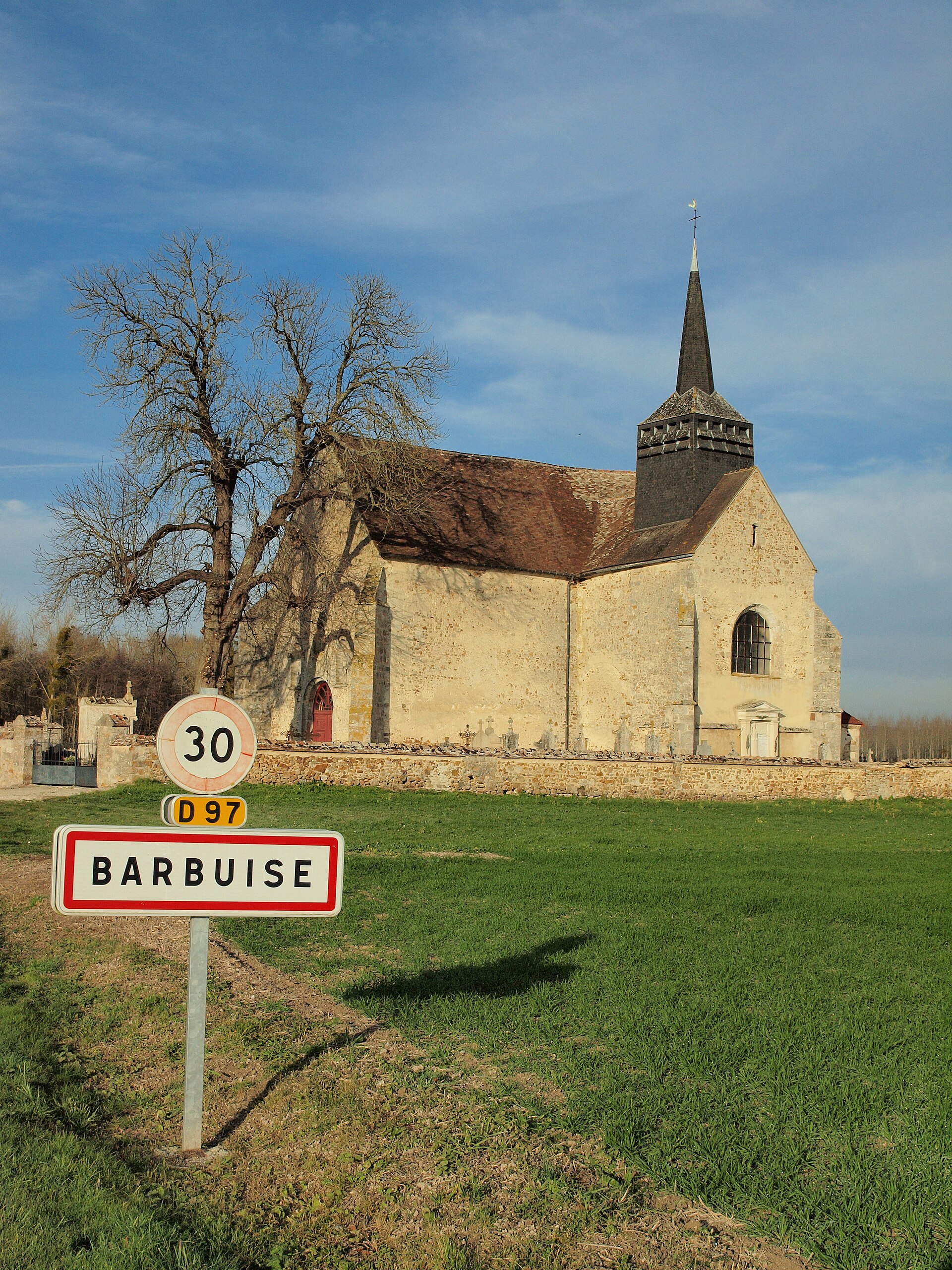 Barbuise église