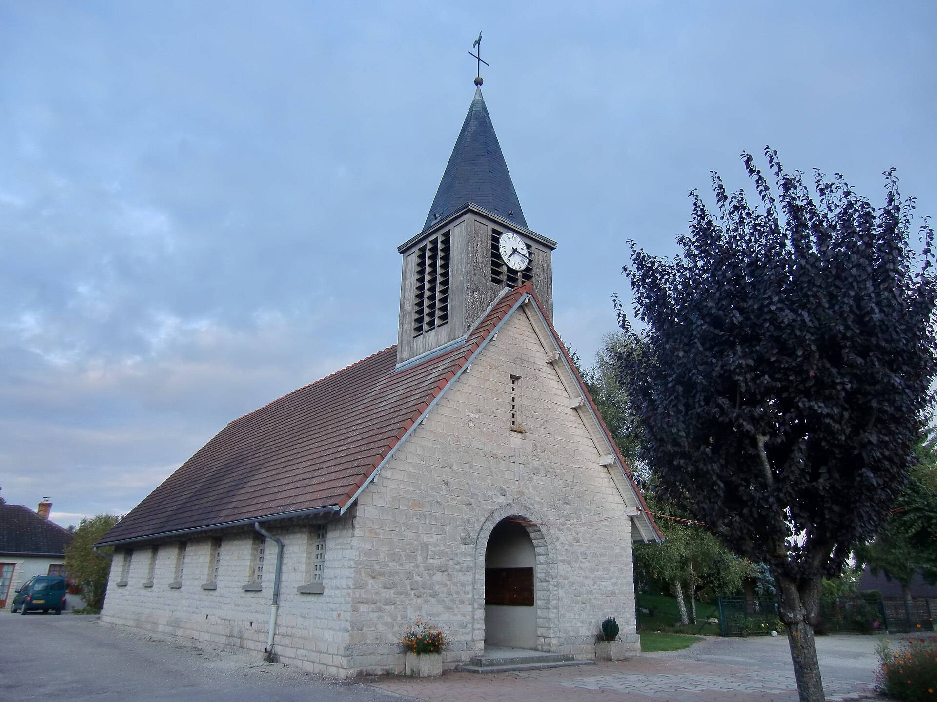Eglise de la Nativité de la Vierge à Courteranges (Aube - Champagne - France)