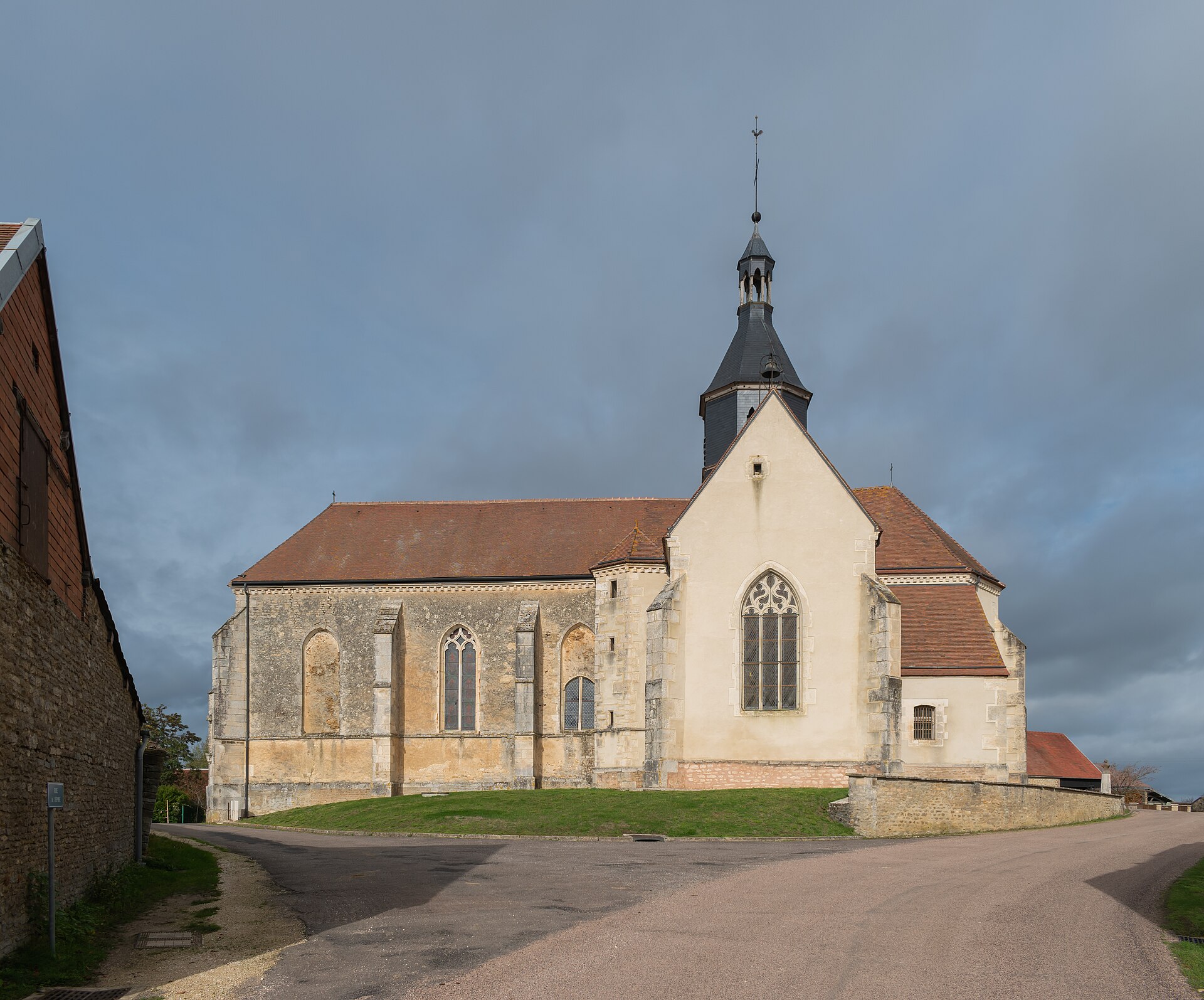 Saint Leodegar church in Cussangy