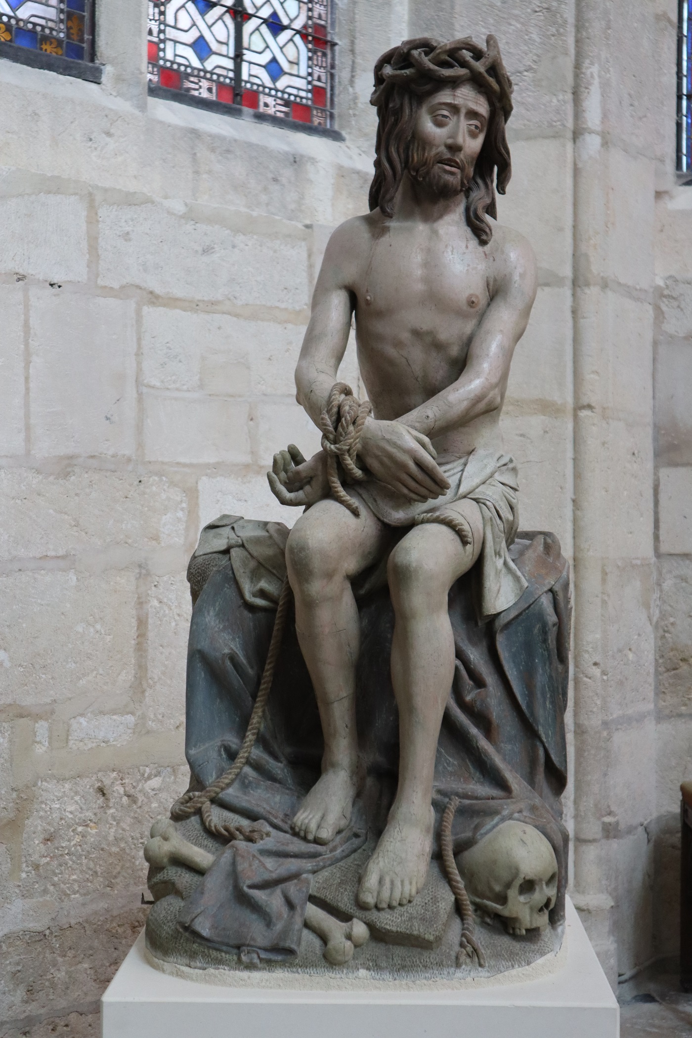 Mussy-sur-Seine (10) Église Saint-Pierre-ès-Liens, Intérieur, Christ aux liens