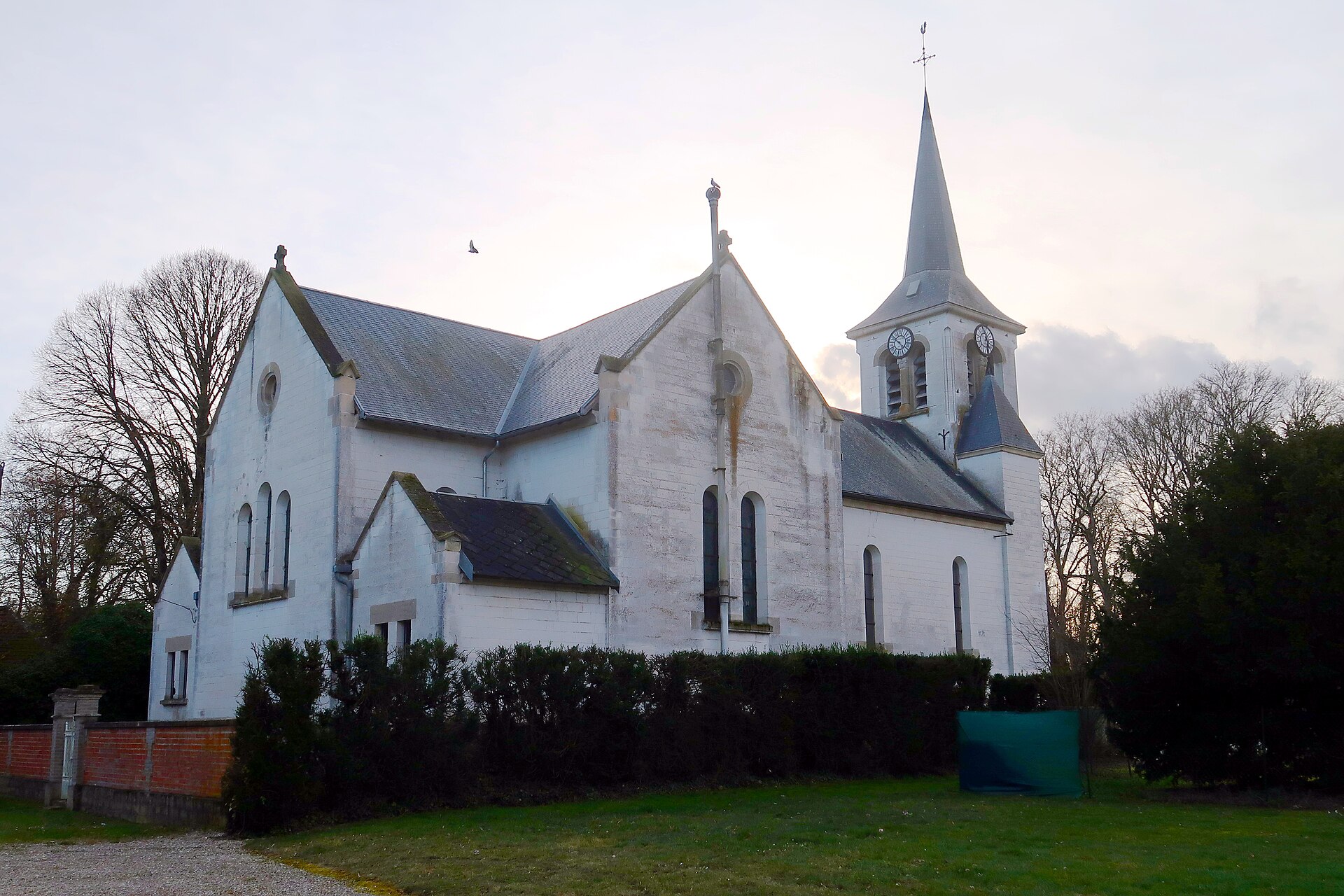 Viâpres-le-Petit, église, nord